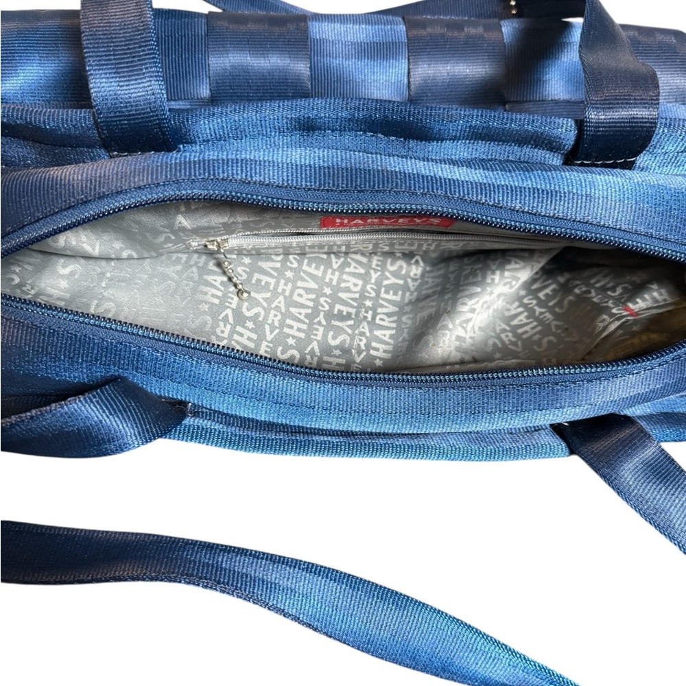 Harveys Blue Seatbelt Bag Tote - Picture 7 of 9